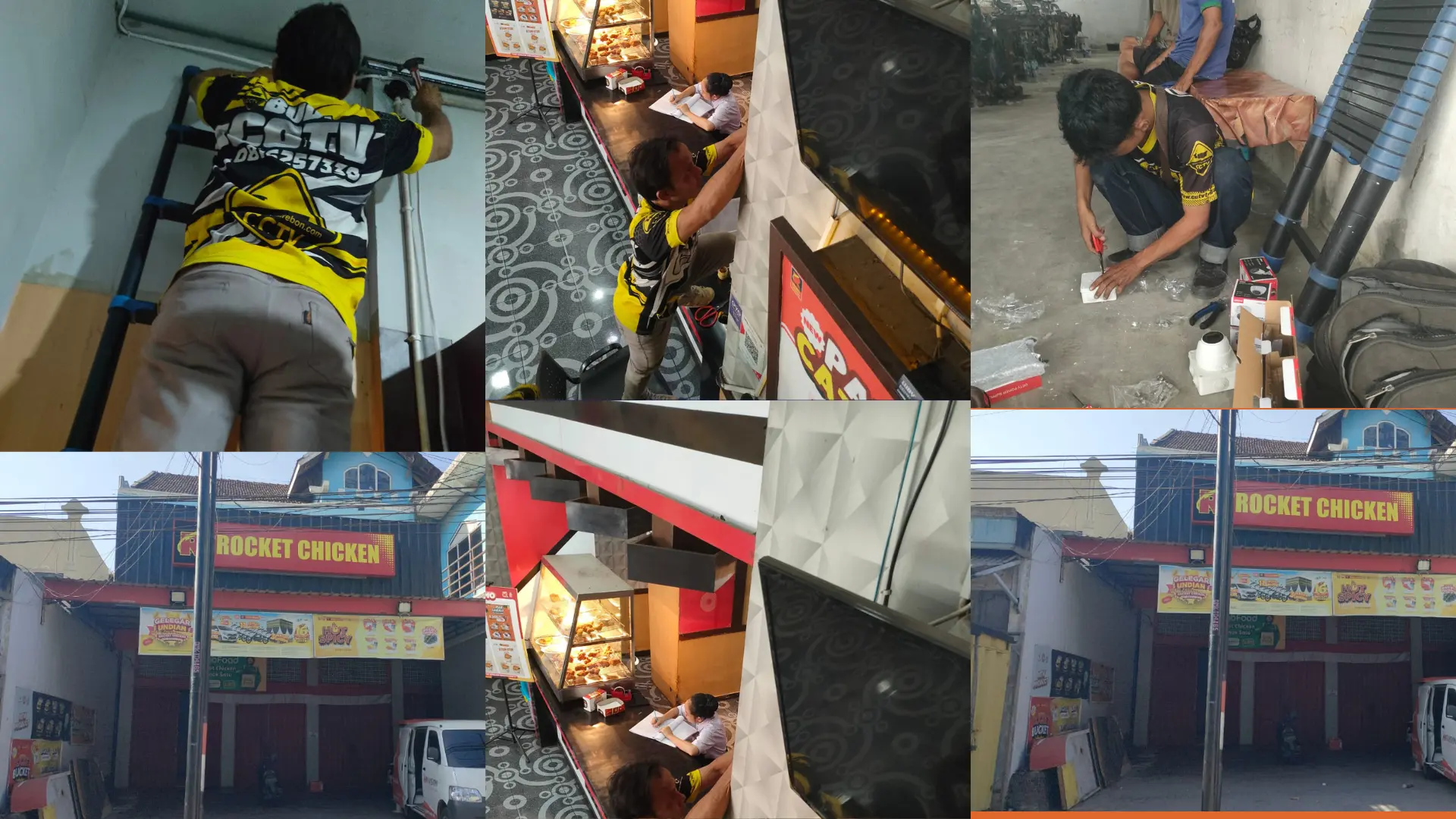 Pasang CCTV Slawi – Keamanan Roket Chicken Lebih Terjamin dengan Instalasi Profesiona